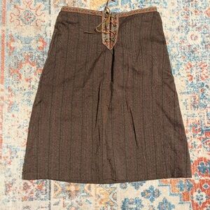 Vintage Necessary Objects ribbon detail renaissance/medieval skirt